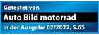Auto Bild motorrad: Smarte Akku-Luftpumpe mit OLED-Display; bis 120 psi; Bluetooth und App