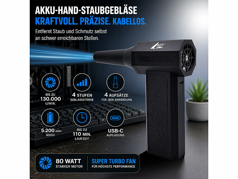 ; Akku-Druckluftgebläse Akku-Druckluftgebläse Akku-Druckluftgebläse