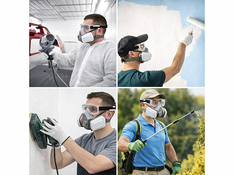 ; Wiederverwendbare Atemschutzmasken mit austauschbaren Filtern Wiederverwendbare Atemschutzmasken mit austauschbaren Filtern 