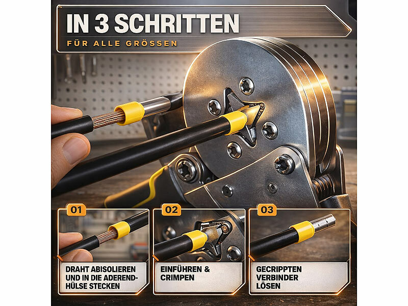 ; Crimpzange Set, CrimpzangenCrimp-ZangenAderendhülsen Verpressungen Kabelschuhe Krimpzangen WerkzeugeElektroverbindungen Werkzeuge Aderendhülsen Größen AderendhülsenCrimpzangen SetWerkzeugsets Kabel Baumärkte Quetschzangen multifunktionaleHandwerkzeuge präzise verstellbare Kabelschuhzangen ElektroinstallationenWerkzeuge elektrische Leiterquerschnitte Vierkant Pressungen ReparaturenGriffe rutschfeste Werkstätten Werkzeuge ergonomische Zangen KabelschneiderHeimwerker Aderendhülsen Pressungen Aufbewahrungskoffer HandwerksAbisolierzangenFlachsteckhülsen Flachstecker cm mm robusteAderendhülsenzangenPresszangenKabel abisolier selbsteinstellende Presszangen elektrische ergonomischeQuetschverbinder teilige Sets Kits Presskräfte anpassen anpassbare Crimpzange Set, CrimpzangenCrimp-ZangenAderendhülsen Verpressungen Kabelschuhe Krimpzangen WerkzeugeElektroverbindungen Werkzeuge Aderendhülsen Größen AderendhülsenCrimpzangen SetWerkzeugsets Kabel Baumärkte Quetschzangen multifunktionaleHandwerkzeuge präzise verstellbare Kabelschuhzangen ElektroinstallationenWerkzeuge elektrische Leiterquerschnitte Vierkant Pressungen ReparaturenGriffe rutschfeste Werkstätten Werkzeuge ergonomische Zangen KabelschneiderHeimwerker Aderendhülsen Pressungen Aufbewahrungskoffer HandwerksAbisolierzangenFlachsteckhülsen Flachstecker cm mm robusteAderendhülsenzangenPresszangenKabel abisolier selbsteinstellende Presszangen elektrische ergonomischeQuetschverbinder teilige Sets Kits Presskräfte anpassen anpassbare