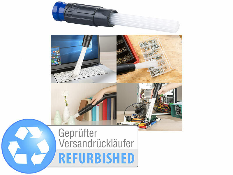 ; Teleskop-Waschbürsten mit Reinigungsmittel-Tank, Akku-Druckluftgebläse Teleskop-Waschbürsten mit Reinigungsmittel-Tank, Akku-Druckluftgebläse 