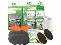 AGT Professional Politur-Set, Scheinwerfer Aufbereitungsset Auto; Lack-Kratzer-Entferner Lack-Kratzer-Entferner Lack-Kratzer-Entferner 