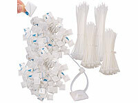 AGT Kabelbinder Wandhalter, Kabelbinder-Sets und Halterungen