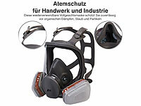 ; Wiederverwendbare Atemschutzmasken mit Schutzbrillen und austauschbaren Filtern Wiederverwendbare Atemschutzmasken mit Schutzbrillen und austauschbaren Filtern 