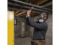 ; Wiederverwendbare Atemschutzmasken mit Schutzbrillen und austauschbaren Filtern Wiederverwendbare Atemschutzmasken mit Schutzbrillen und austauschbaren Filtern 