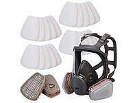 ; Wiederverwendbare Atemschutzmasken mit Schutzbrillen und austauschbaren Filtern Wiederverwendbare Atemschutzmasken mit Schutzbrillen und austauschbaren Filtern 