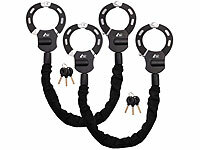 ; Kettenschlösser mit Schlüssel für Fahrrad und Motorrad Kettenschlösser mit Schlüssel für Fahrrad und Motorrad Kettenschlösser mit Schlüssel für Fahrrad und Motorrad 