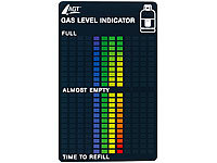 AGT Gasstand-Anzeiger für handelsübliche Gasflaschen, 22-stufige Skala; Infrarot-Thermometer mit Laser Infrarot-Thermometer mit Laser 