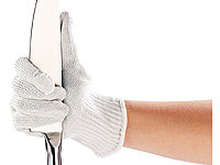 AGT 1 Paar Nylon-Stahl-Handschuhe mit Schnittschutz