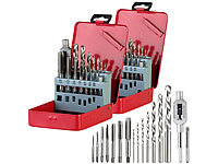 AGT Metallbohrer, Gewindeschneider & Bohrer-Set, Spiral-Bohrer