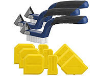AGT 3er-Set 5in1-Fugenwerkzeug, Fugenmesser, Fugenbürste & Fugenglättern; 3D-Silikonkleber 3D-Silikonkleber 3D-Silikonkleber 3D-Silikonkleber 