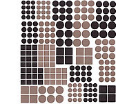 AGT Antirutschstopper, Wandtürstopper, Filzplatten, Gleitpads
