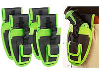 AGT Professional 4er-Set Mini-Akkuschrauber-Holster-Gürteltasche AW-240.wt