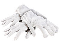 AGT 2 Paar Nylon-Stahl-Handschuhe mit Schnittschutz
