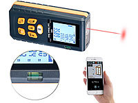 AGT Professional Laser-Entfernungsmesser mit LCD & Bluetooth, Messbereich 5 cm  60 m