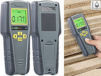 AGT Digitaler 4in1-Feuchtigkeits-Detektor mit nicht-invasiver Messung, LCD; Infrarot-Thermometer mit Laser Infrarot-Thermometer mit Laser 