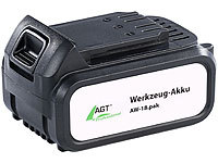AGT Professional Li-Ion-Werkzeug-Akku AW-18.pak, 18 V/4000 mAh; Akku-Schlagschrauber 