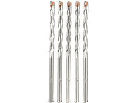 AGT Beton-Bohrer-Set für Schlag und Drehbohrer, 4 mm, 5 Stück