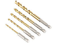 AGT HSS-Bohrer-Set f. Akkuschrauber, Titan-beschichtet, 3-8 mm, 5 Stk.; Holz-Bohrer-Set mit Zylinderschäften, Metall-Bohrer-Sets mit ZylinderschaftBeton-Bohrer-Sets mit Zylinderschäften Holz-Bohrer-Set mit Zylinderschäften, Metall-Bohrer-Sets mit ZylinderschaftBeton-Bohrer-Sets mit Zylinderschäften Holz-Bohrer-Set mit Zylinderschäften, Metall-Bohrer-Sets mit ZylinderschaftBeton-Bohrer-Sets mit Zylinderschäften Holz-Bohrer-Set mit Zylinderschäften, Metall-Bohrer-Sets mit ZylinderschaftBeton-Bohrer-Sets mit Zylinderschäften 