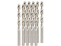 AGT HSS-Bohrer-Set für Metall, Titan-beschichtet, 6,0 mm, 10 Stück; Bit-Sets Bit-Sets Bit-Sets Bit-Sets 