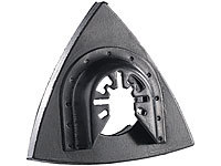 AGT Professional Dreieck-Schleifteller für Multitools, 80 mm, Schnellspannung