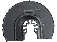 AGT Professional Bimetall-Rundsägeblatt für Multitools, 87 mm, HSS, Schnellspannung