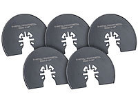 AGT Professional Bimetall-Segmentsägeblatt, 80 mm, HSS, Schnellspannung, 5er-Set