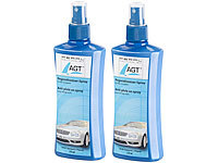 AGT 2er-Set Regenabweiser-Spray für Kfz-Scheiben, je 250 ml; Dichtungssprays, Windschutzscheiben Reparatur-Sets 