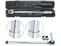 AGT Professional Profi-Drehmomentschlüssel mit Stecknuss-Set, 28  210 Nm, Verlängerung