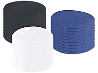 AGT Schnellhaftende Bügelflicken, Baumwolle, 30 St. in schwarz, blau, weiß; Selbstverschweißende Dicht-, Isolier- & Reparaturbänder Selbstverschweißende Dicht-, Isolier- & Reparaturbänder Selbstverschweißende Dicht-, Isolier- & Reparaturbänder 