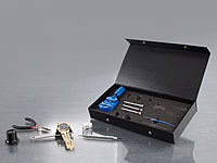 AGT Uhrmacherwerkzeug-Set, 9-teilig, Profi-Qualität, Aufbewahrungsbox
