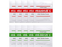 AGT 10er-Set Kalibrierlösungen für pH-Wert-Testgeräte, pH 4.00 und pH 6.86; Styroporschneider Styroporschneider Styroporschneider 