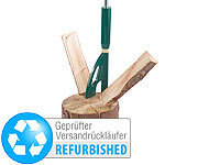 AGT Holzspalter, Handbetrieb (refurbished); Unkraut-Vernichter für Gas-Anschluss 