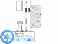 AGT Buntbart-Einsteckschloss für Zimmertüren, Versandrückläufer; Lockpicking-Sets mit Übungs-Schlösser 